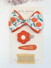 Load image into Gallery viewer, Mandarin Orange /Set of 4 / 2sizes