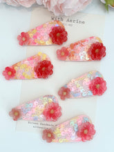 Load image into Gallery viewer, Blossom Flower Snap Clip / Single Item