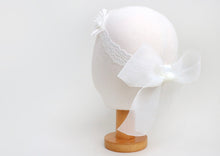 Load image into Gallery viewer, White Wedding Headband