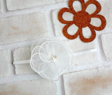 Load image into Gallery viewer, Pearl Flower / Headband