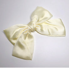 Load image into Gallery viewer, Satin Bow French Clip / Single Item