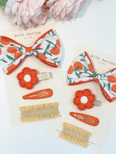 Load image into Gallery viewer, Mandarin Orange /Set of 4 / 2sizes