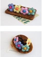 Load image into Gallery viewer, Check  Flower Hair Tie / Single Item