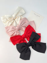 Load image into Gallery viewer, Satin Bow French Clip / Single Item