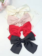 Load image into Gallery viewer, Satin Bow French Clip / Single Item