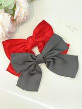 Load image into Gallery viewer, Satin Bow French Clip / Single Item