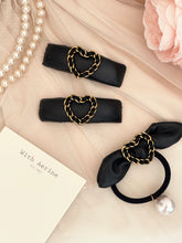 Load image into Gallery viewer, Black Leather with Heart / 2types /Single item