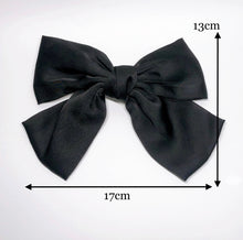 Load image into Gallery viewer, Satin Bow French Clip / Single Item