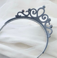 Load image into Gallery viewer, Cinderella Silver Hairband