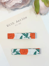 Load image into Gallery viewer, Tiny Tangerine Clip /Set of 2