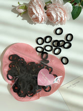 Load image into Gallery viewer, Black Hair Tie /100pcs Set