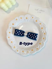 Load image into Gallery viewer, Dot dot navy / Single Item