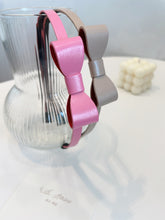 Load image into Gallery viewer, Leather Bow Hairband