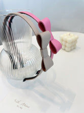 Load image into Gallery viewer, Leather Bow Hairband