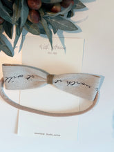 Load image into Gallery viewer, Lettering Head Band [ Baby Line]

