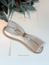 Load image into Gallery viewer, Lettering Head Band [ Baby Line]
