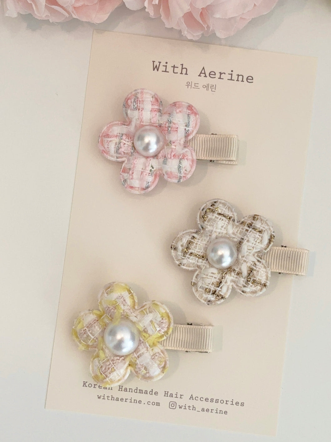 Tweed Flower / Single Item
