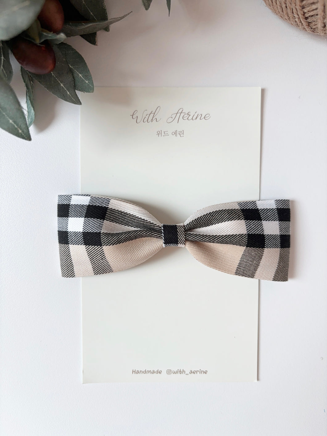 Nova Check Bow / Single Items