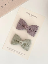Load image into Gallery viewer, Lilac Bow/ Single Item [Baby Line]
