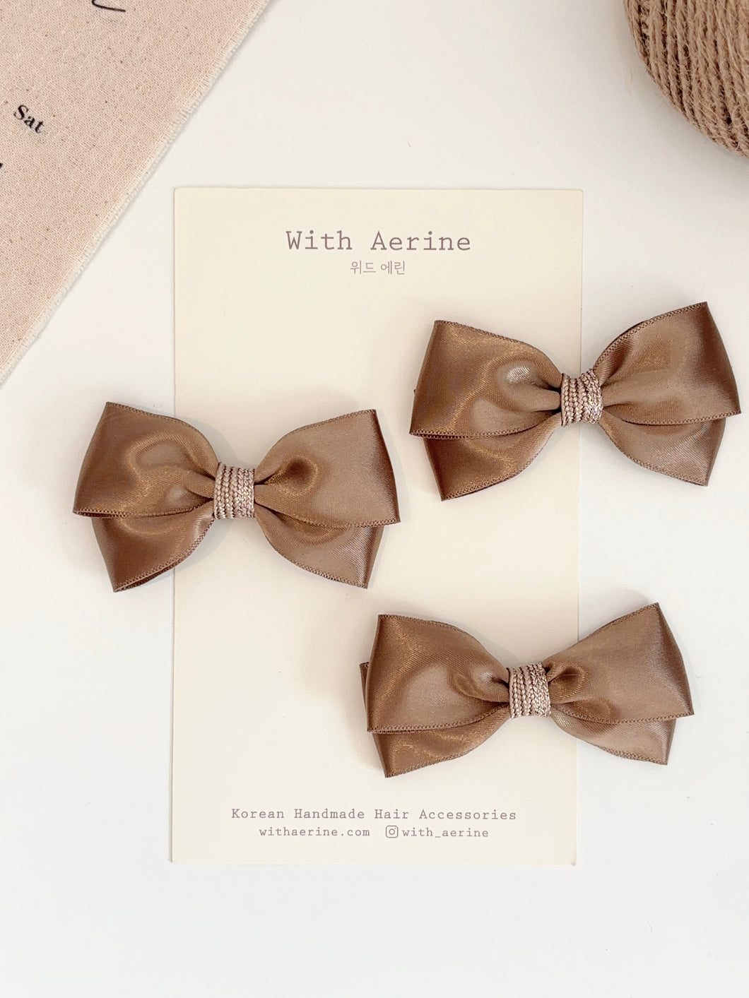 Satin Brown / Single Item