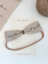 Load image into Gallery viewer, Lettering Head Band [ Baby Line]

