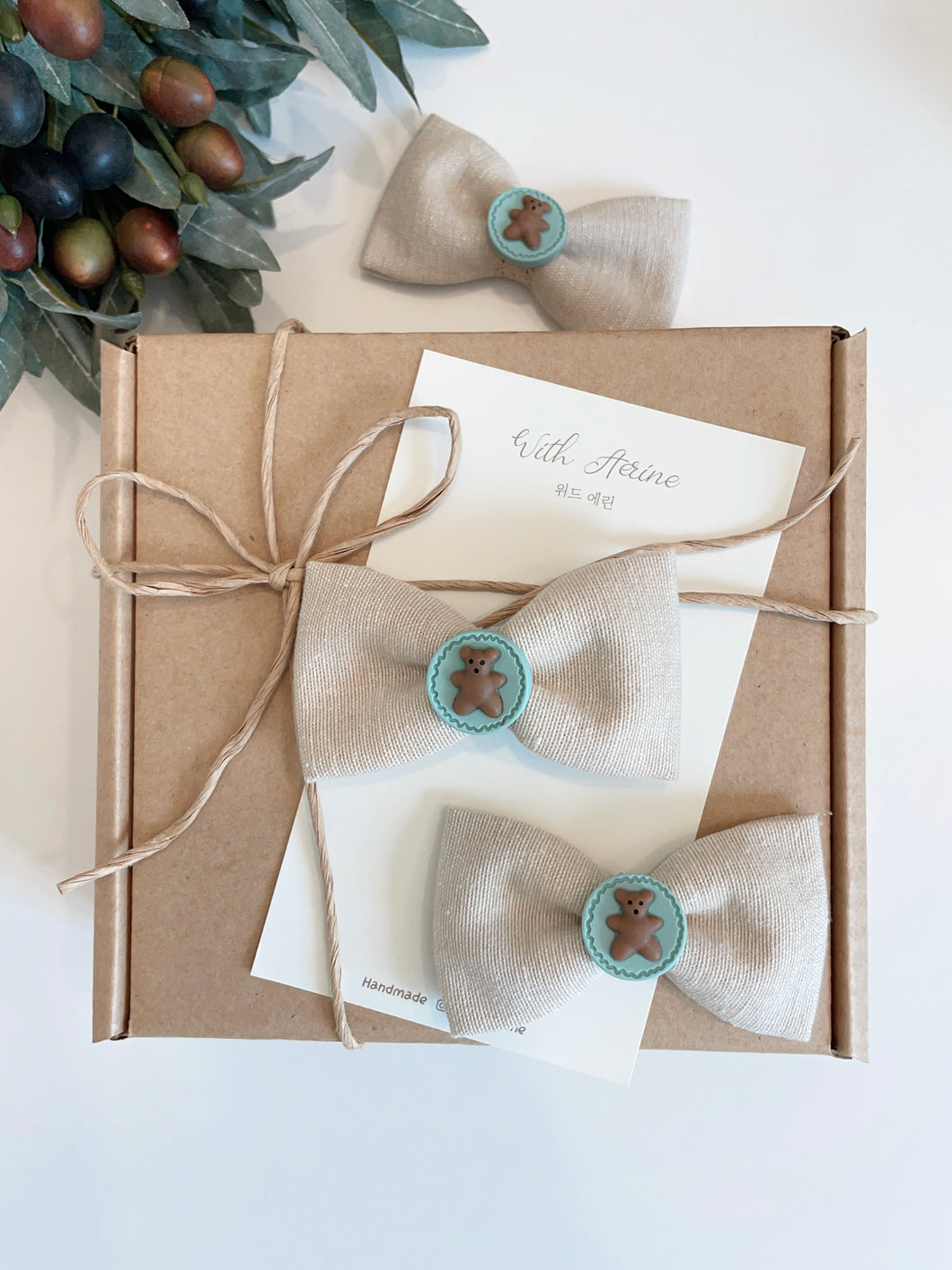 Teddy bow / Single Item