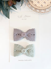 Load image into Gallery viewer, Lilac Bow/ Single Item [Baby Line]
