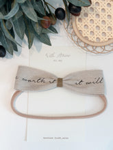 Load image into Gallery viewer, Lettering Head Band [ Baby Line]
