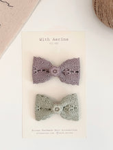 Load image into Gallery viewer, Lilac Bow/ Single Item [Baby Line]
