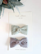 Load image into Gallery viewer, Lilac Bow/ Single Item [Baby Line]
