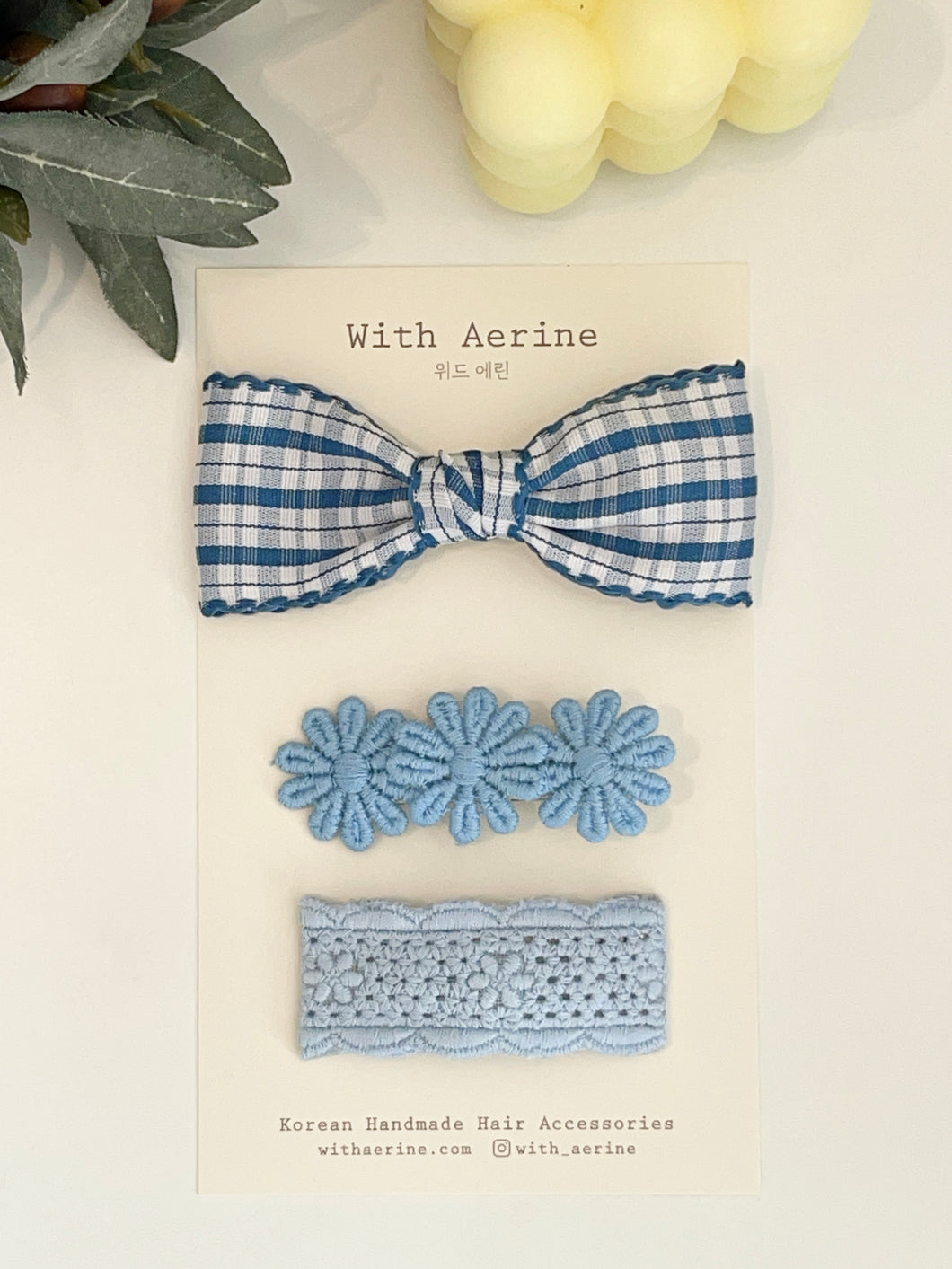 Iris Hair Clip / Set of 3